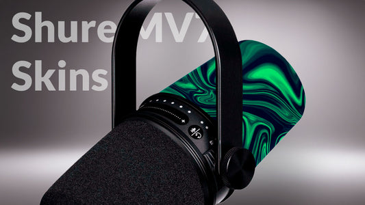 New Way to Personalize Your Mic | Shure MV7 Skins