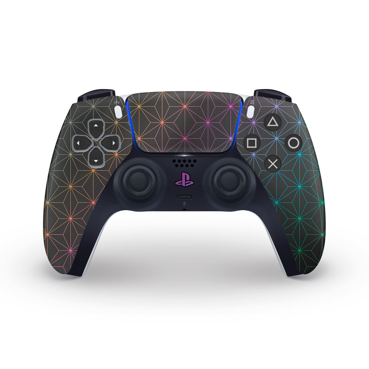 anodized asanoha ps5 controller skin