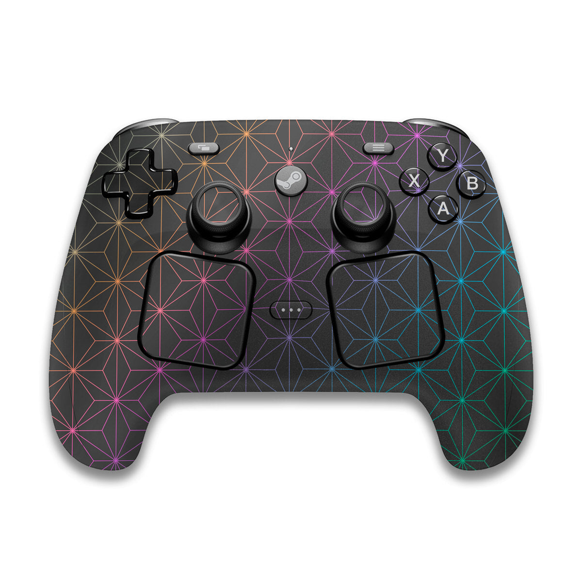 anodized asanoha steam controller skin