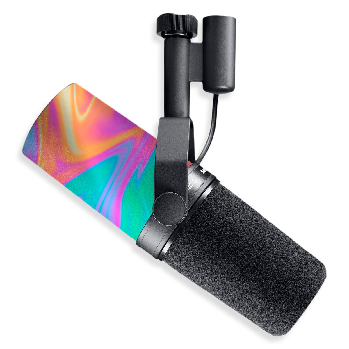 Anodized Liquid Marble Shure SM7B Microphone Skin