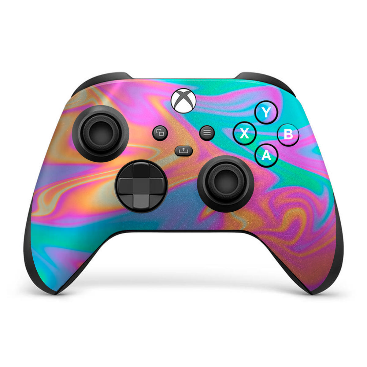 anodized liquid marble xbox series x controller skin
