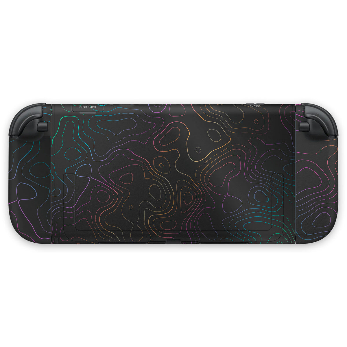 anodized topographic nintendo switch 2 console & joycon skin