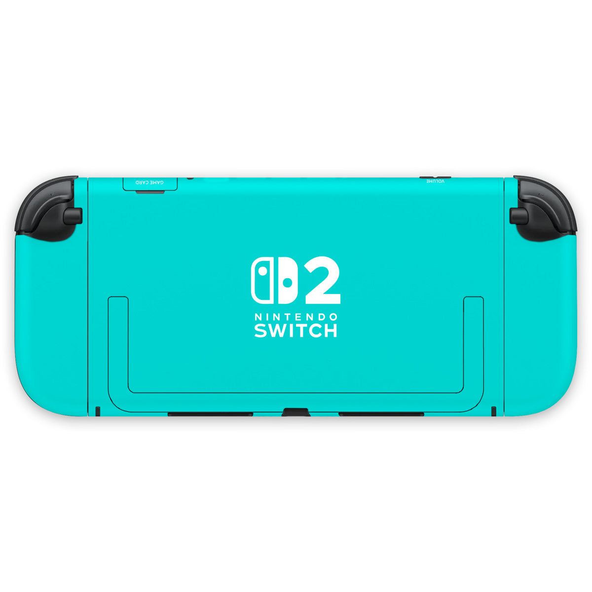 bright turquoise nintendo switch 2 & joycons skin