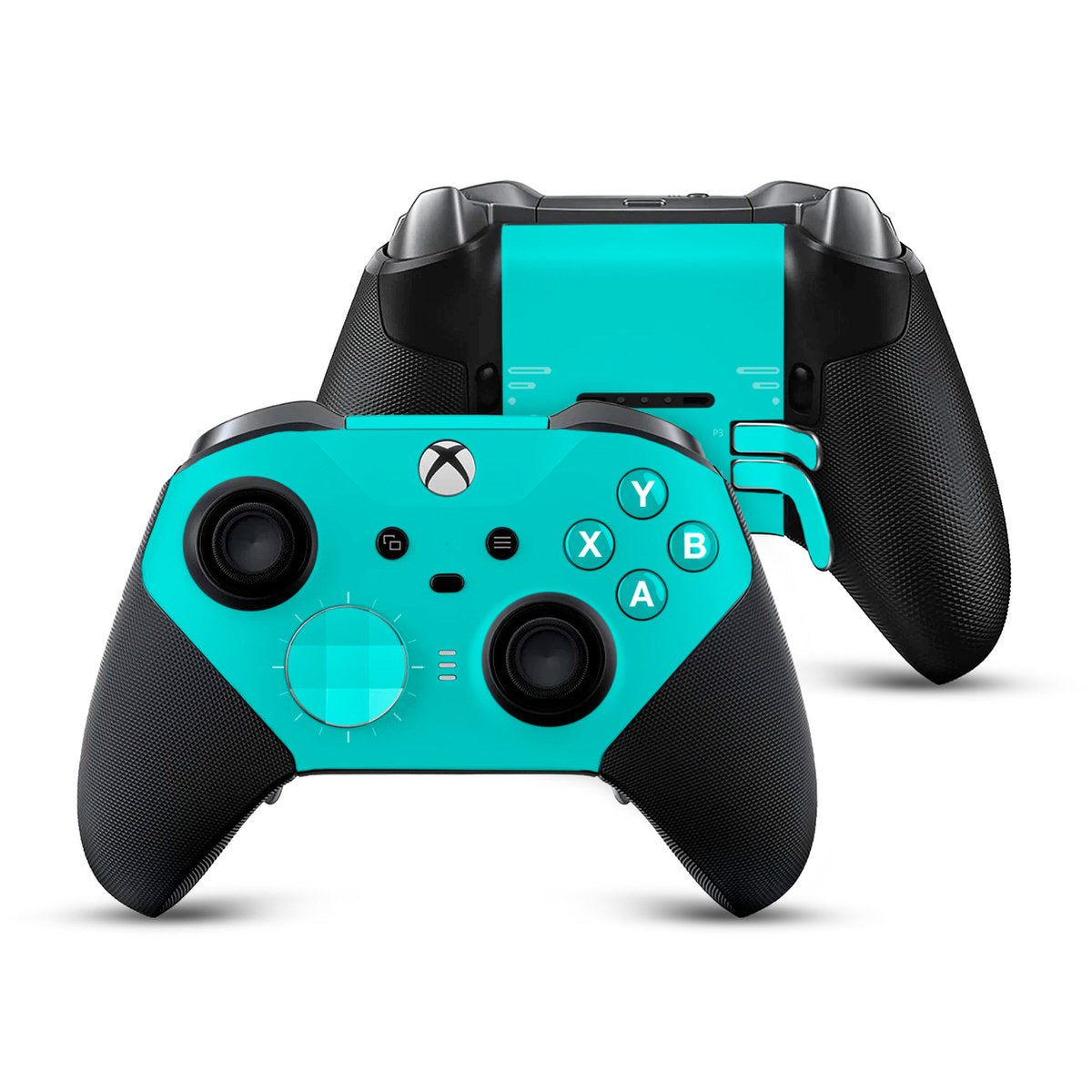 bright turquoise xbox elite controller series 2 skin