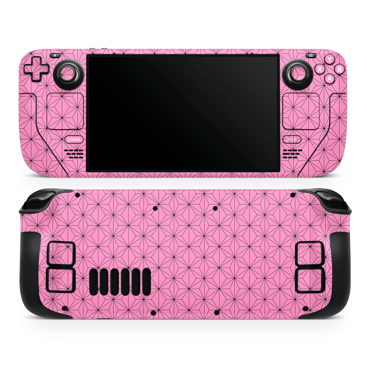cherry asanoha steam deck oled skin