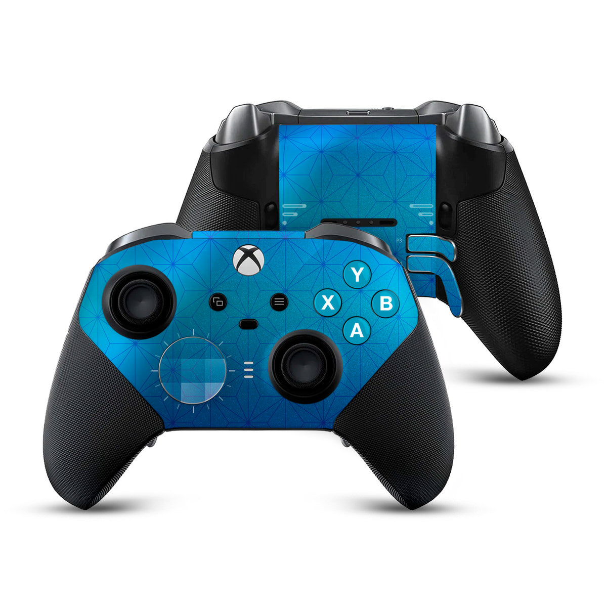 cobalt asanoha xbox elite series 2 controller skin