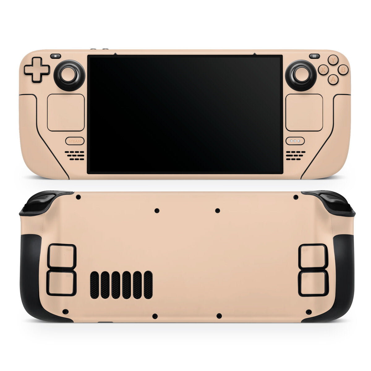 cozy almond steam deck skin