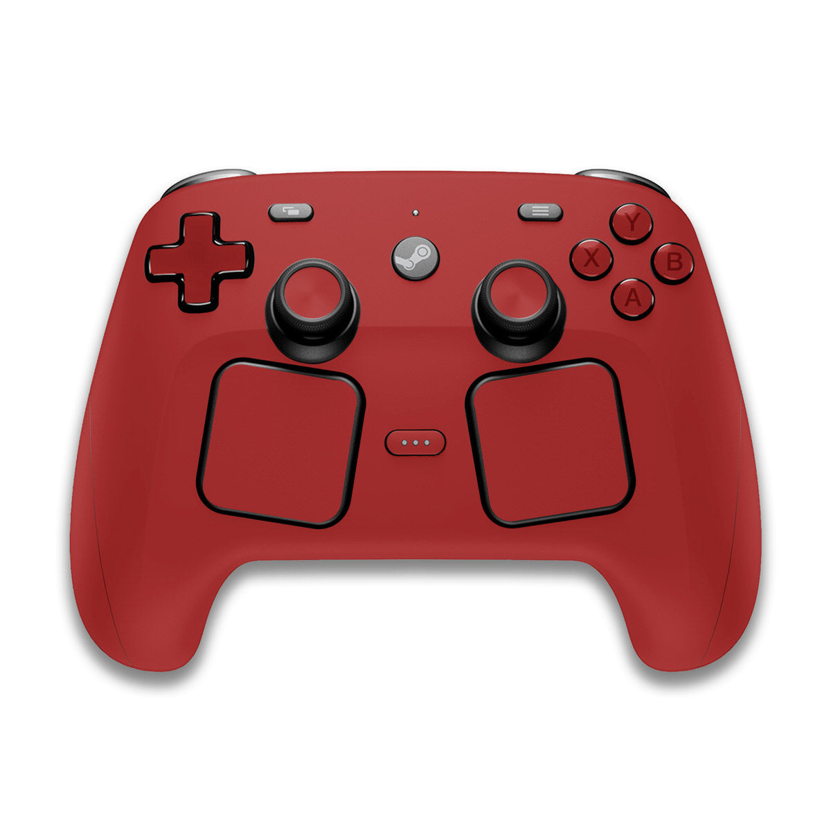 cozy red steam controller skin