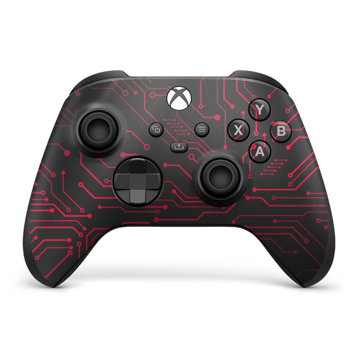 Crimson Cybernetic Xbox Series X Controller Skin