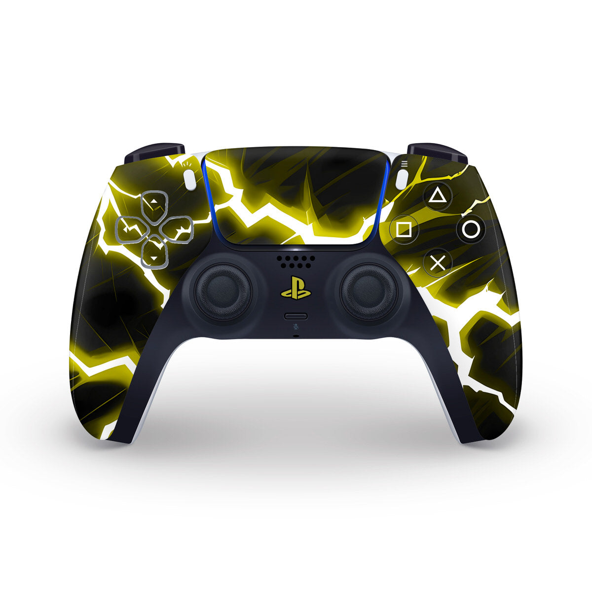electric type ps5 controller skin