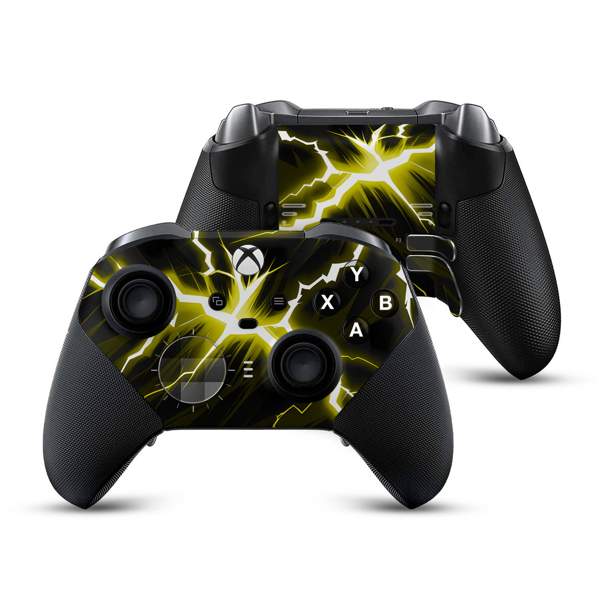 electric type xbox elite controller series 2 skin