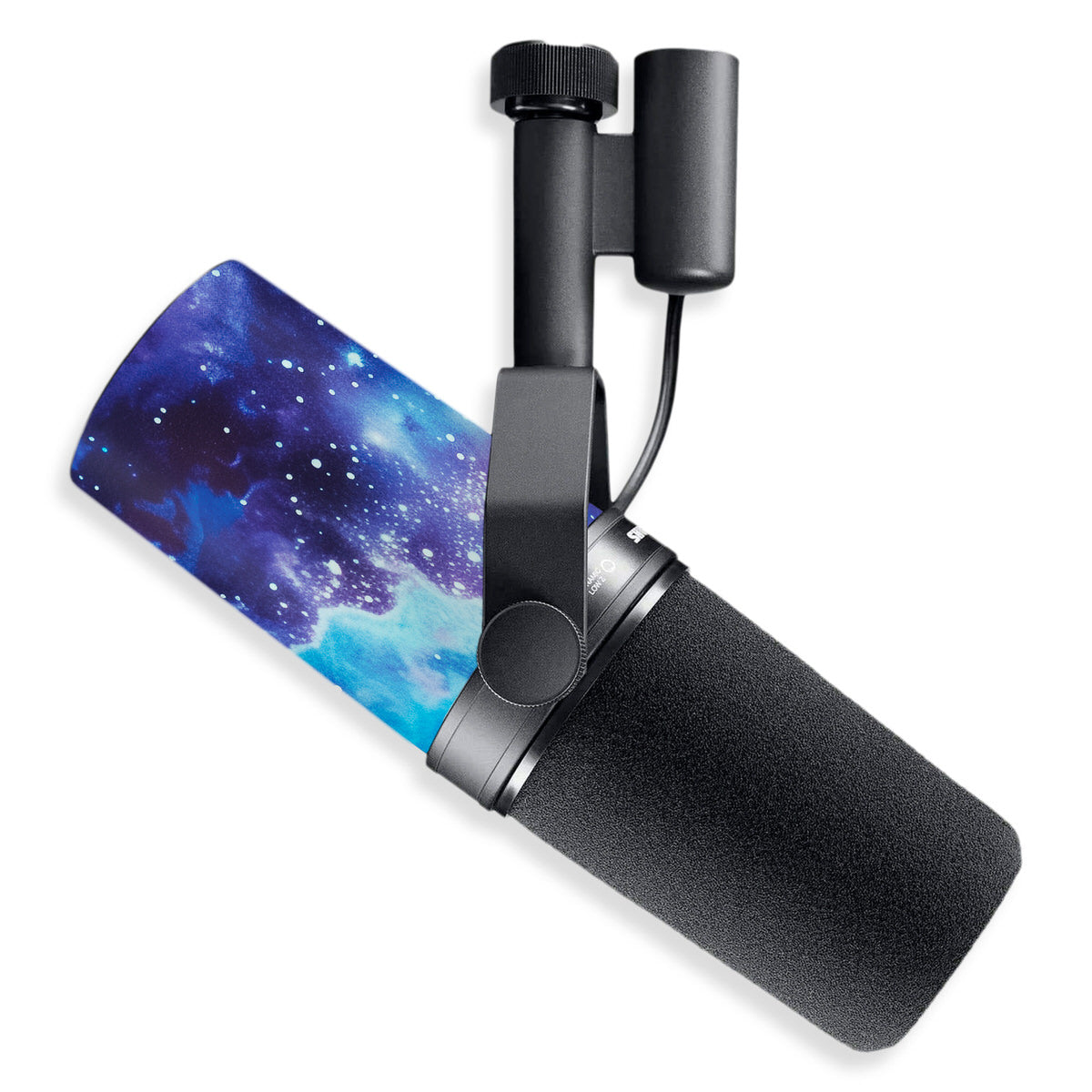 galactic clouds shure sm7b microphone skin