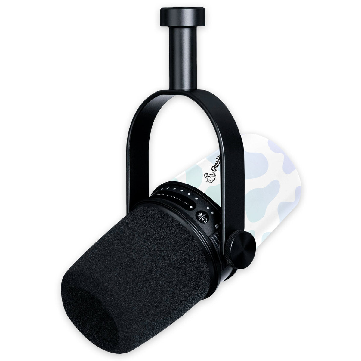 ghostlyguard moo moo shure mv7 microphone skin