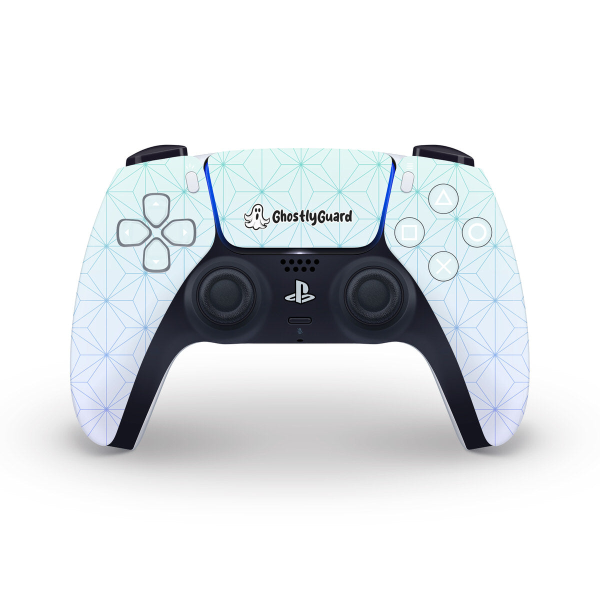 GhostlyGuard Asanoha PS5 Controller Skin