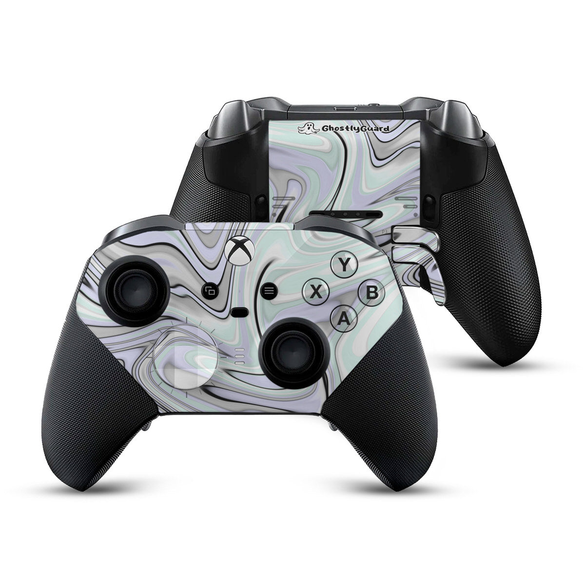 ghostlyguard fluid xbox elite controller series 2 skin