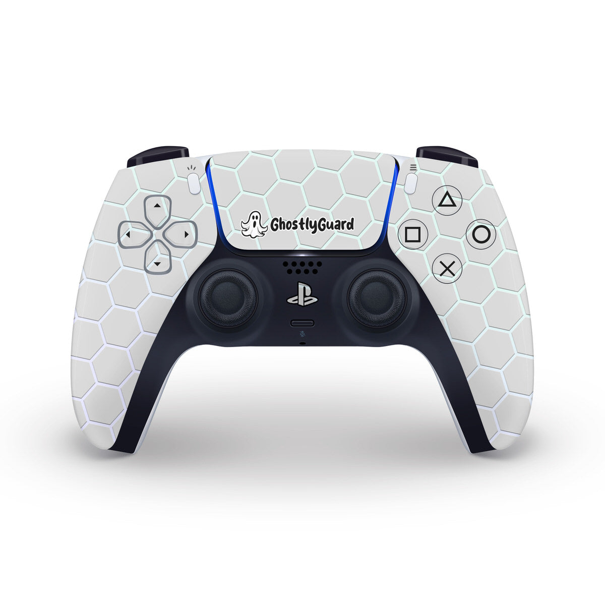 ghostlyguard hex armor ps5 controller skin