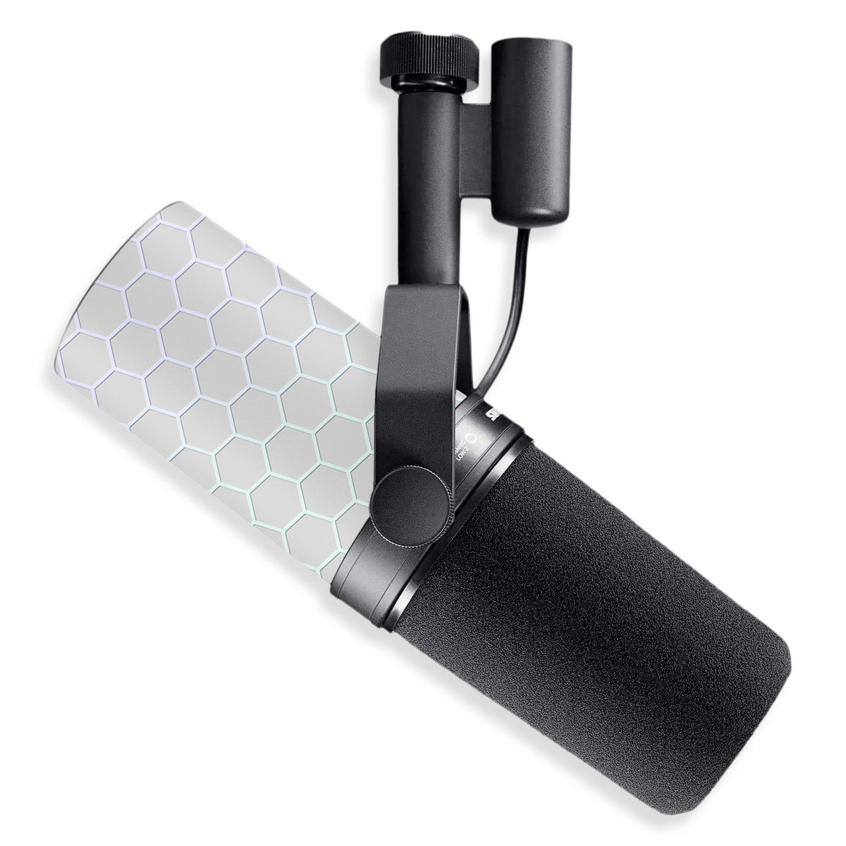 ghostlyguard hex armor shure sm7b microphone skin