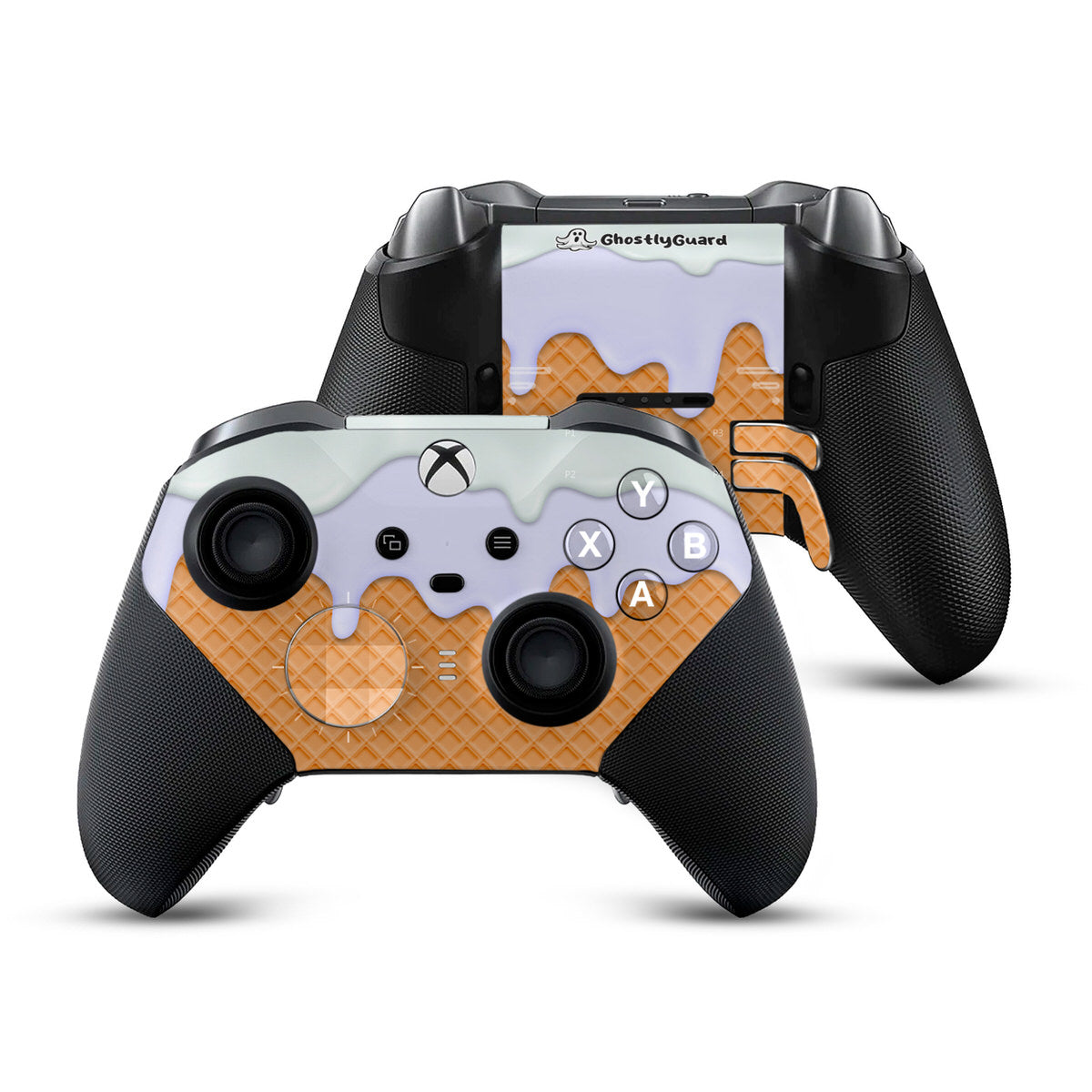 ghostlyguard ice cream xbox elite series 2 controller skin