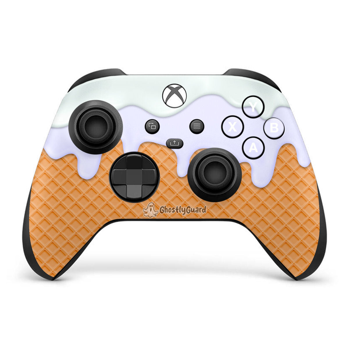 ghostlyguard ice cream xbox series x controller skin