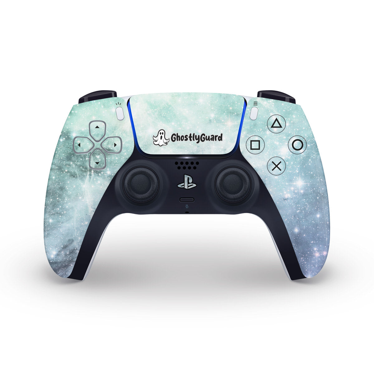 ghostlyguard outerspace ps5 controller skin