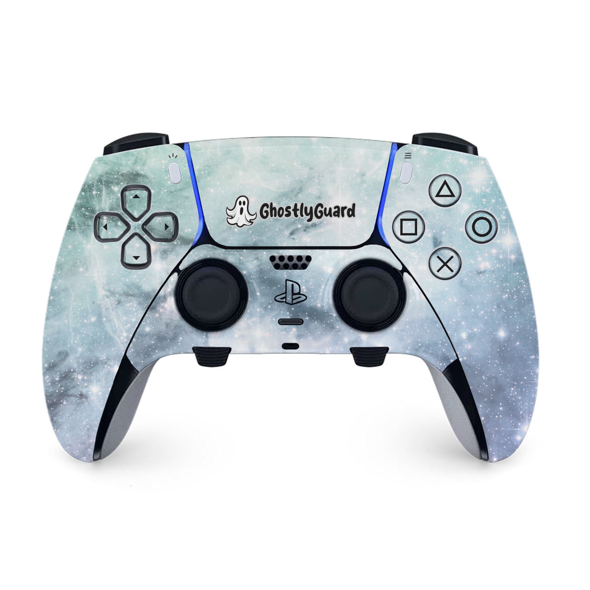 ghostlyguard outerspace ps5 dualsense edge controller skin