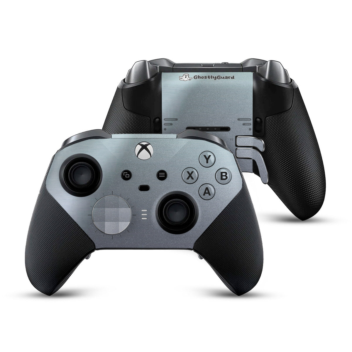 ghostlygard steel xbox elite controller series 2 skin