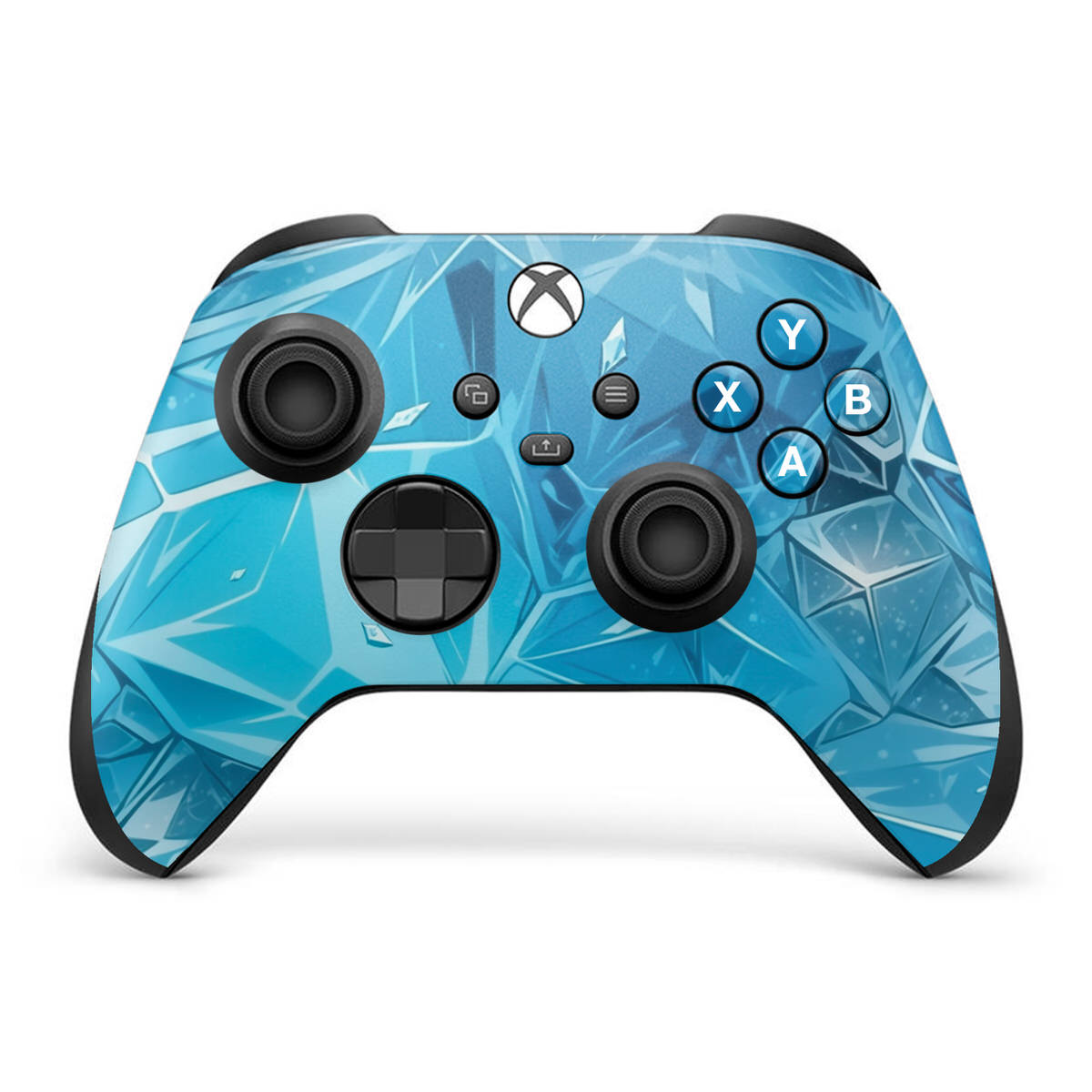 ice type xbox series x controller skin