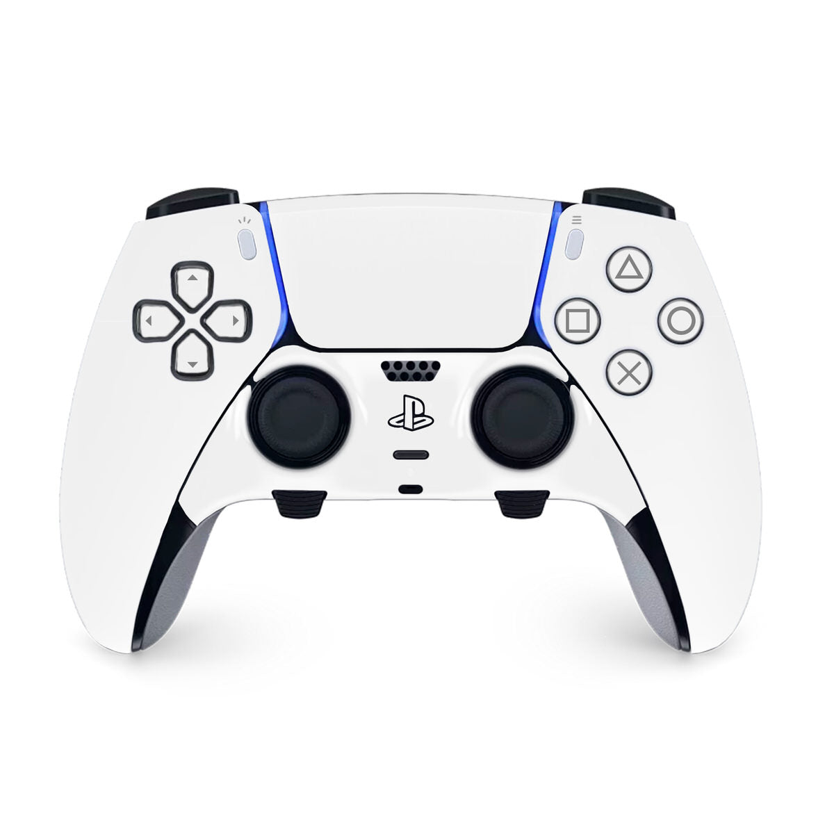 ice white ps5 dualsense edge controller skin