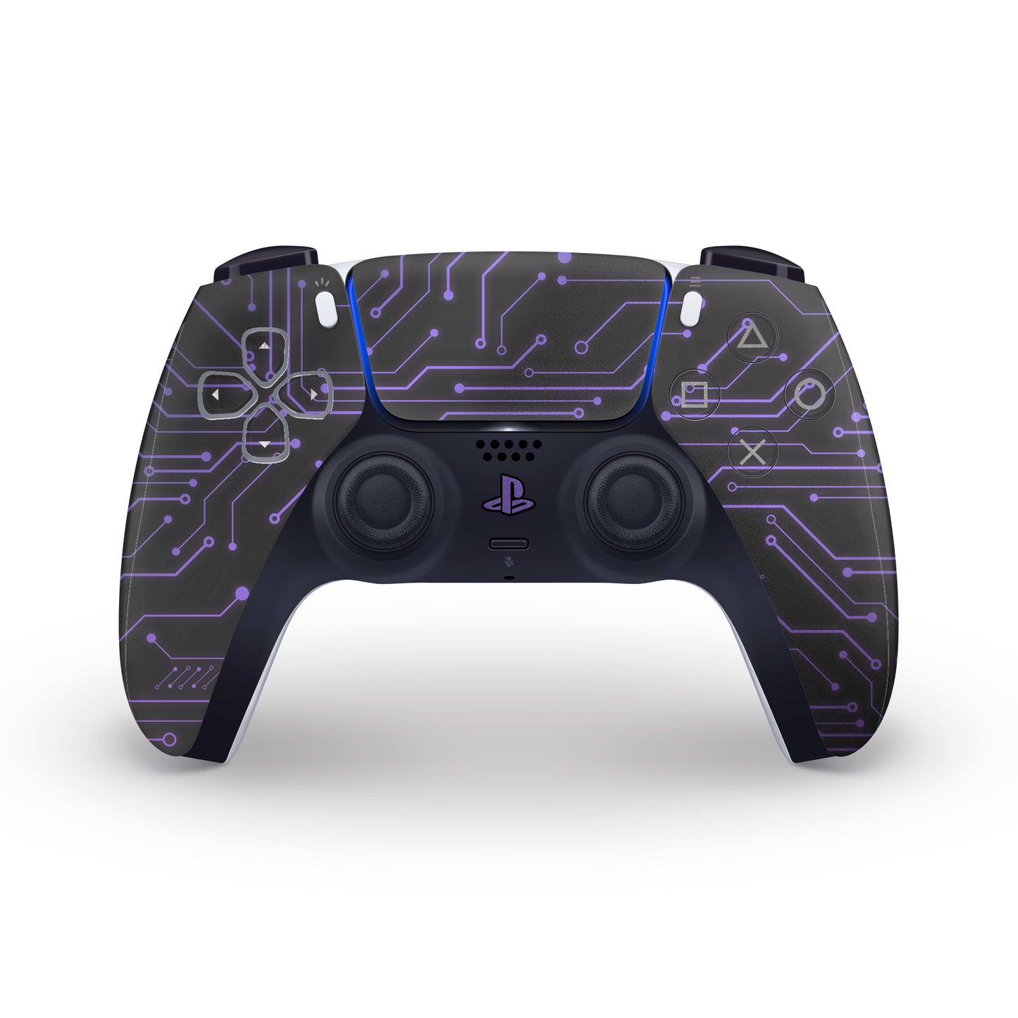 indigo cybernetic ps5 controller skin