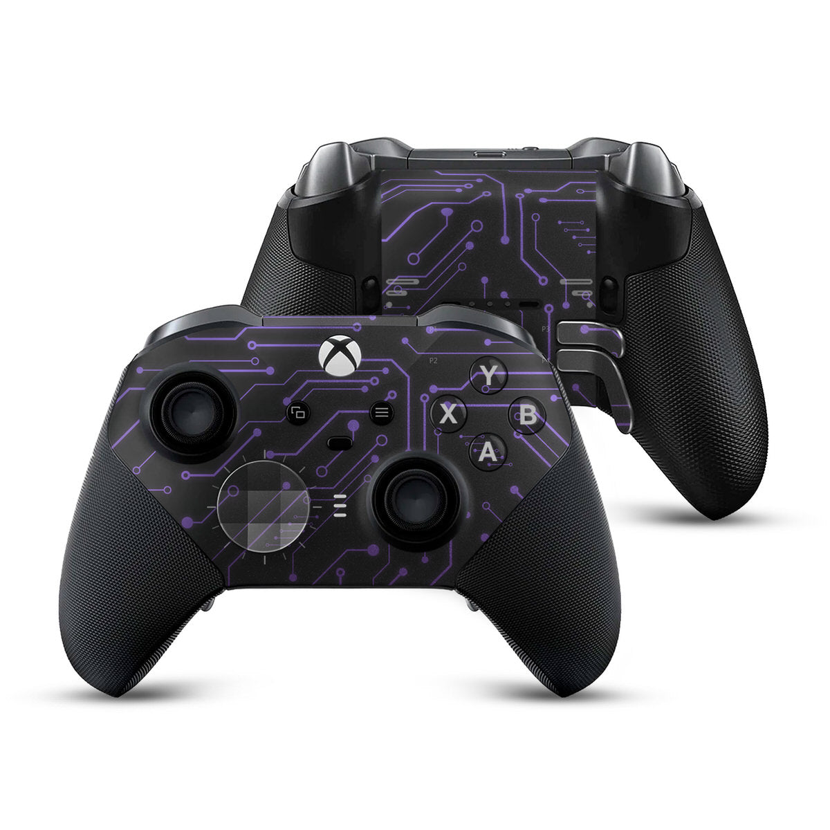 indigo cybernetic xbox series 2 elite controller skin