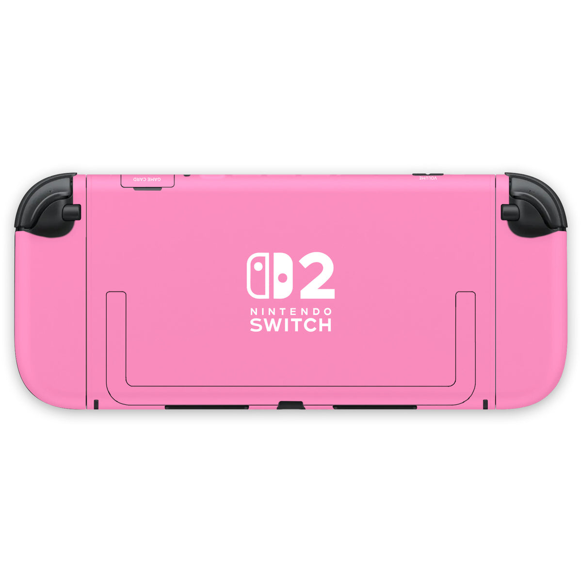 intense pink nintendo switch 2 console & joycon skin
