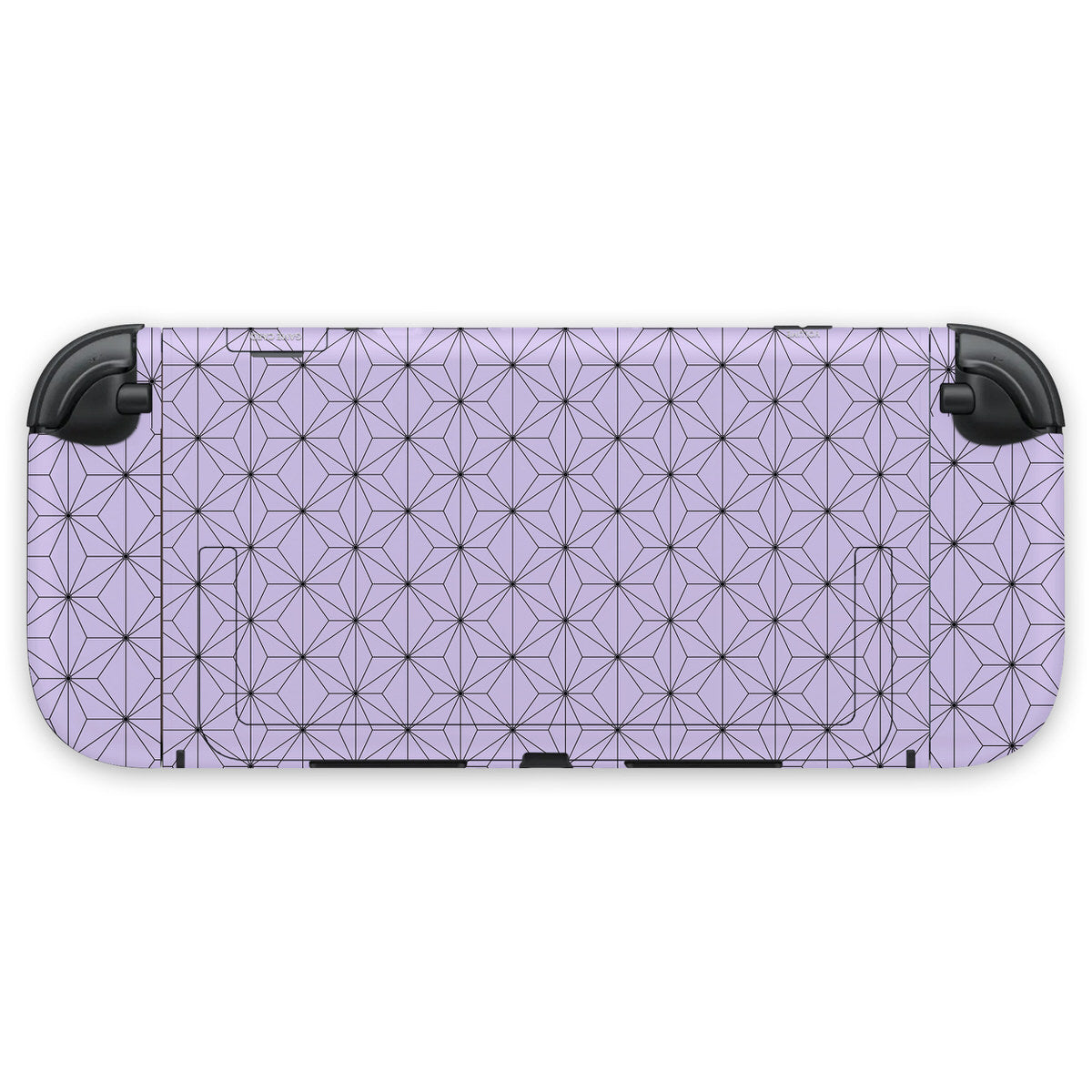 lilac asanoha nintendo switch 2 console & joycon skins