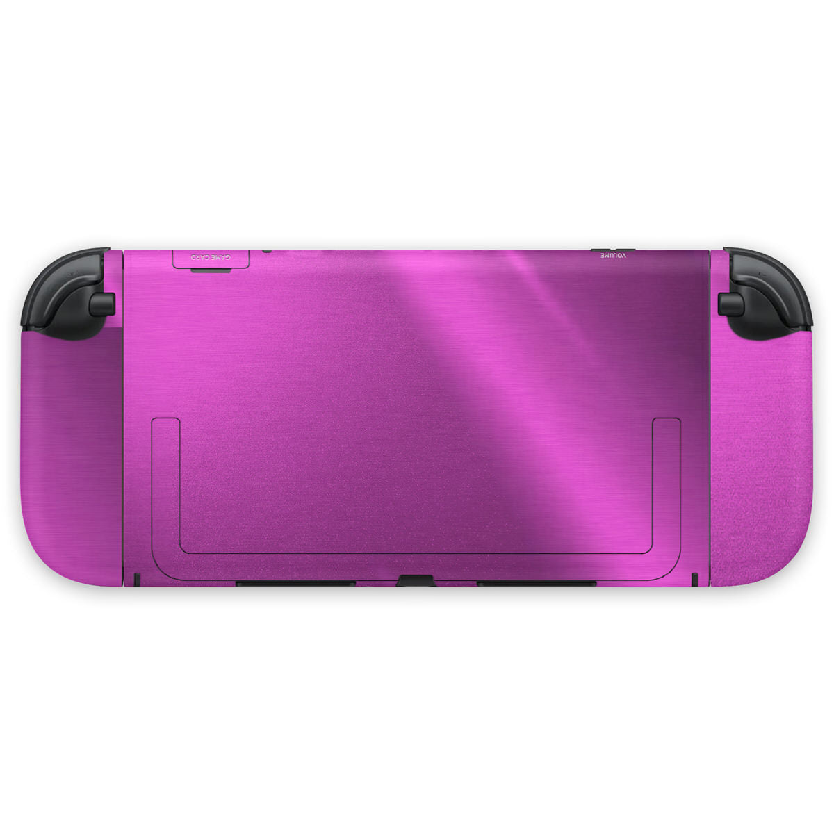 magenta steel nintendo switch 2 console & joycon skin