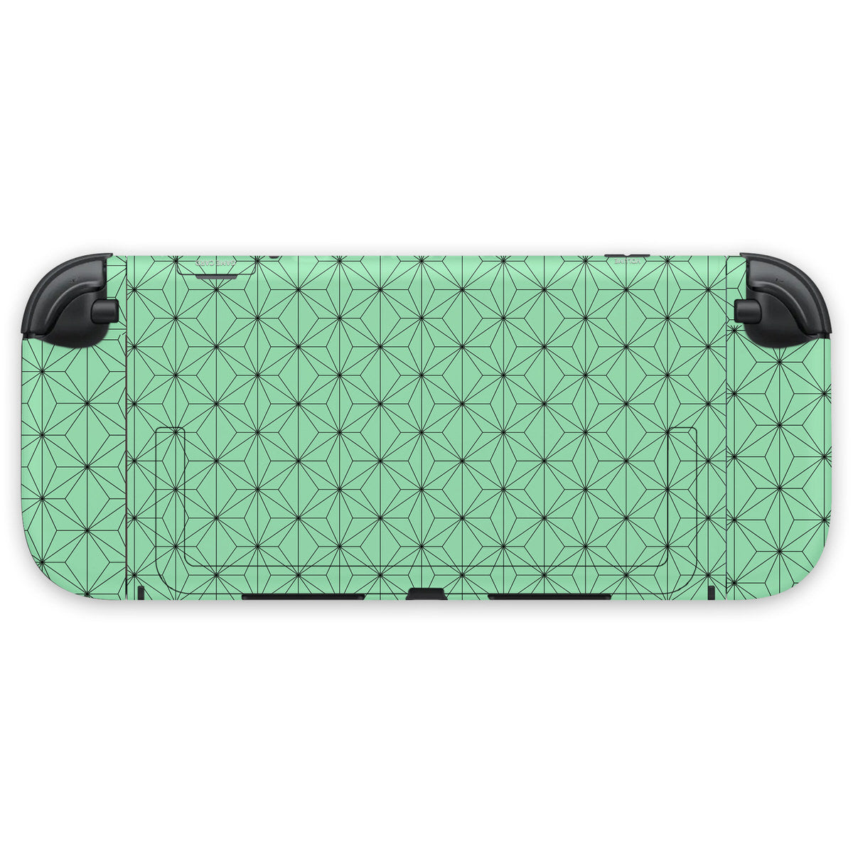 matcha asanoha nintendo switch 2 console & joycon skins