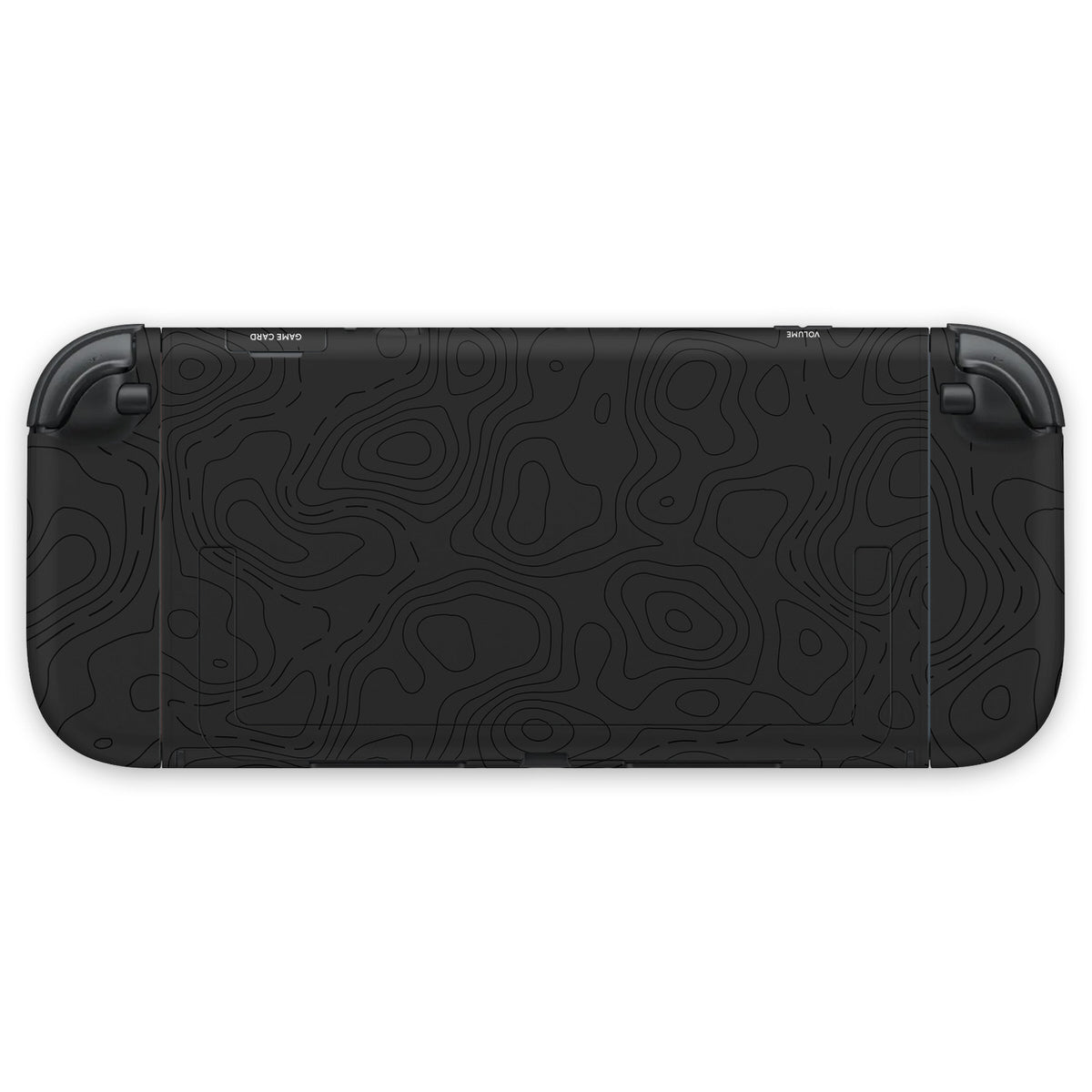 midnight topographic nintendo switch 2 console & joycon skin