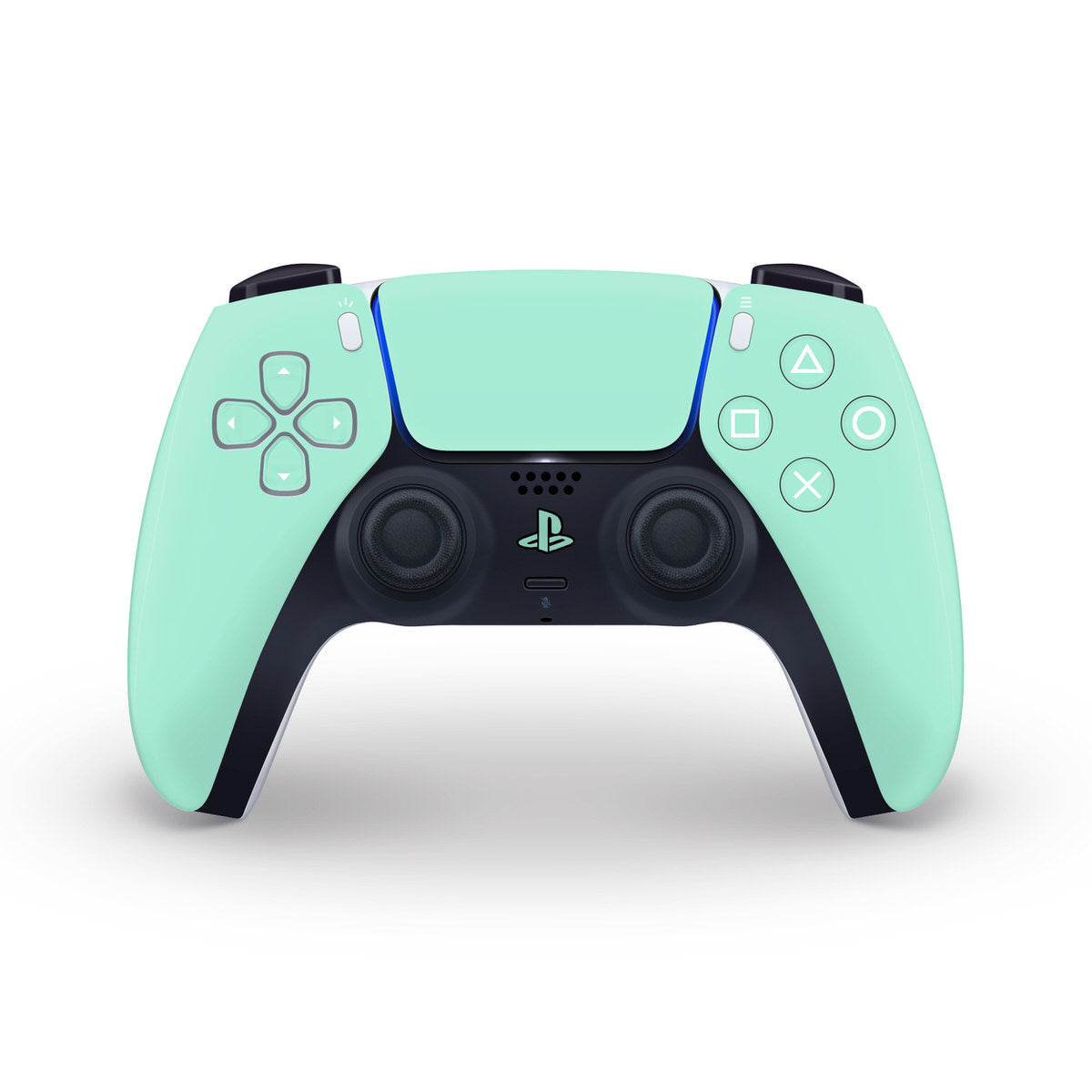 mint green ps5 controller skin