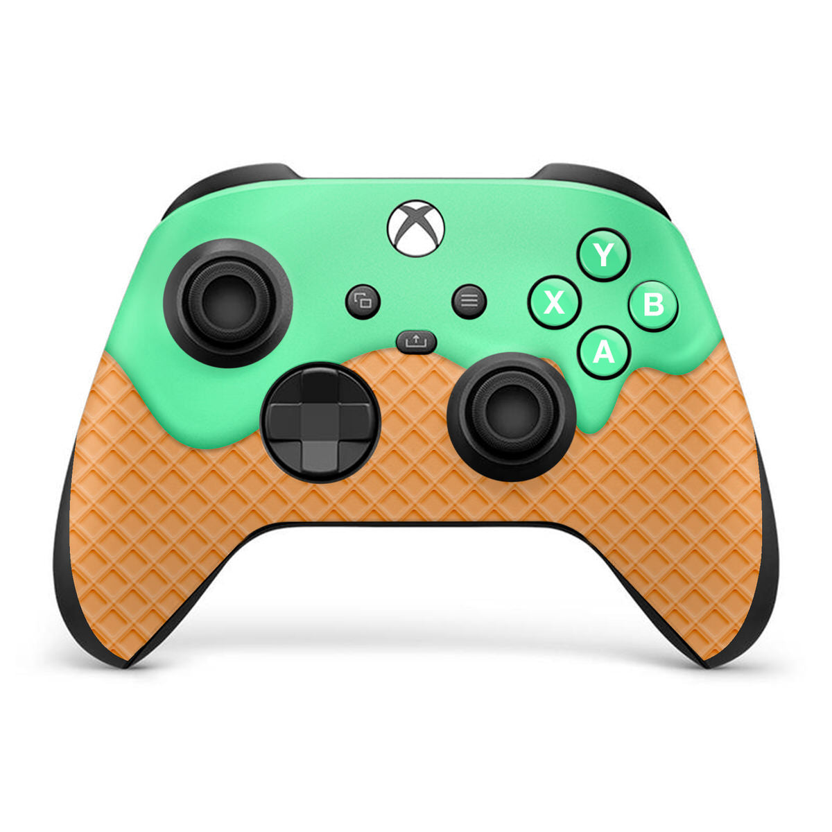 mint ice cream xbox series x controller skin