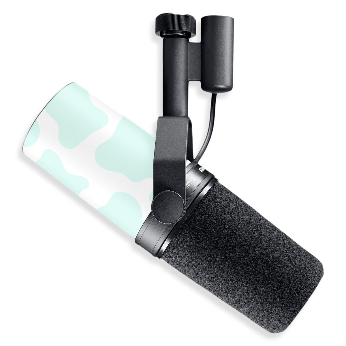 Mint Moo Moo Shure SM7B Microphone Skin