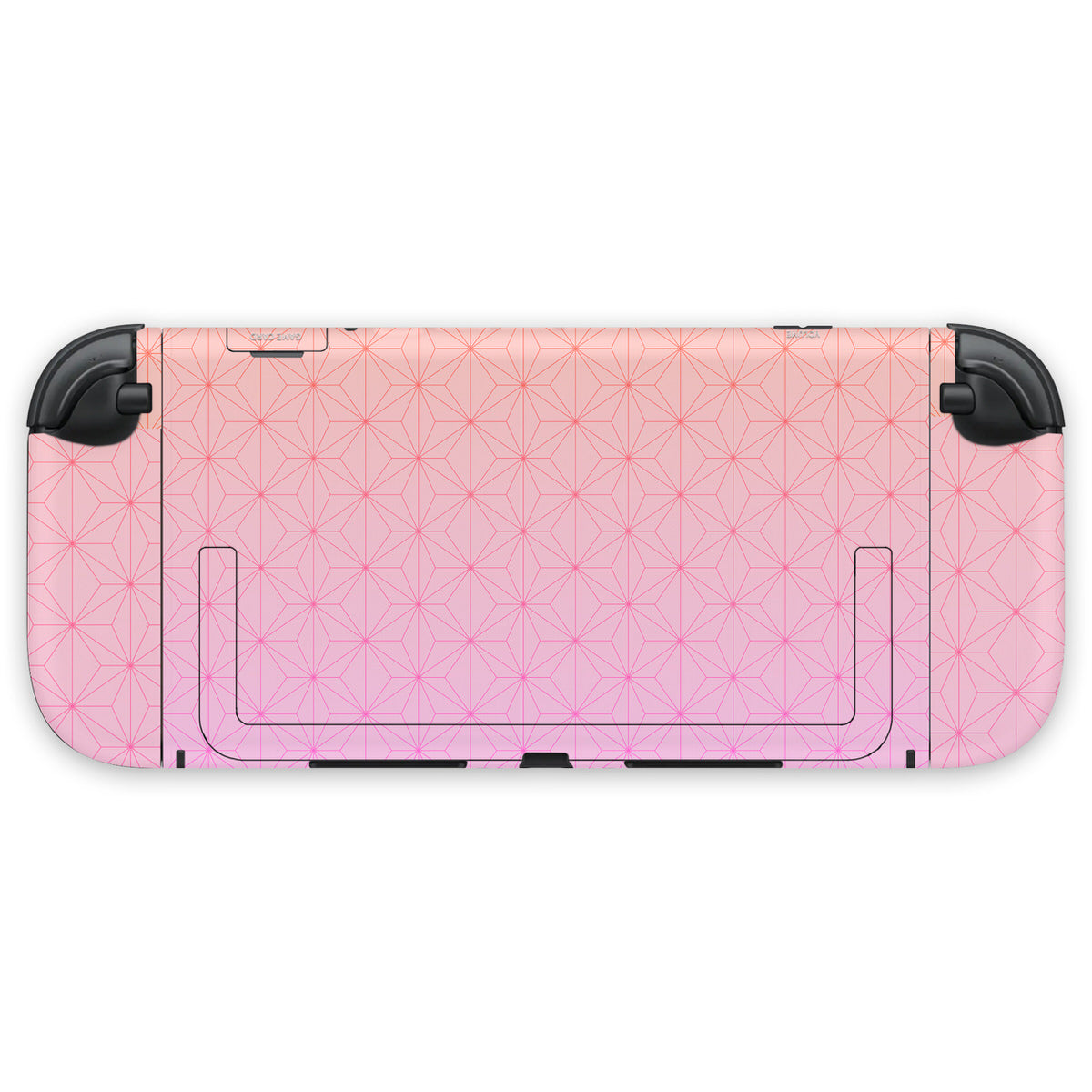 pastel asanoha nintendo switch 2 console & joycon skins