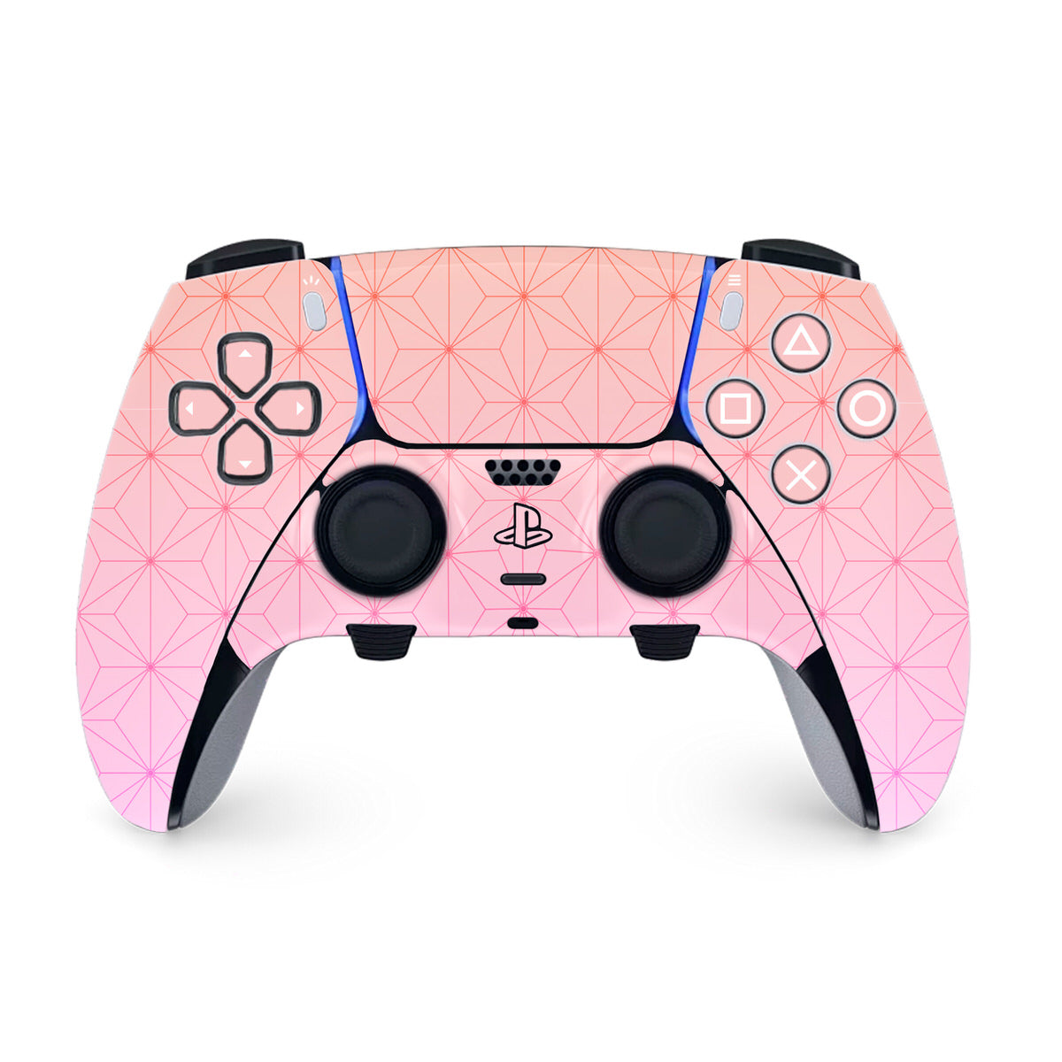 pastel asanoha ps5 dualsense edge controller skin