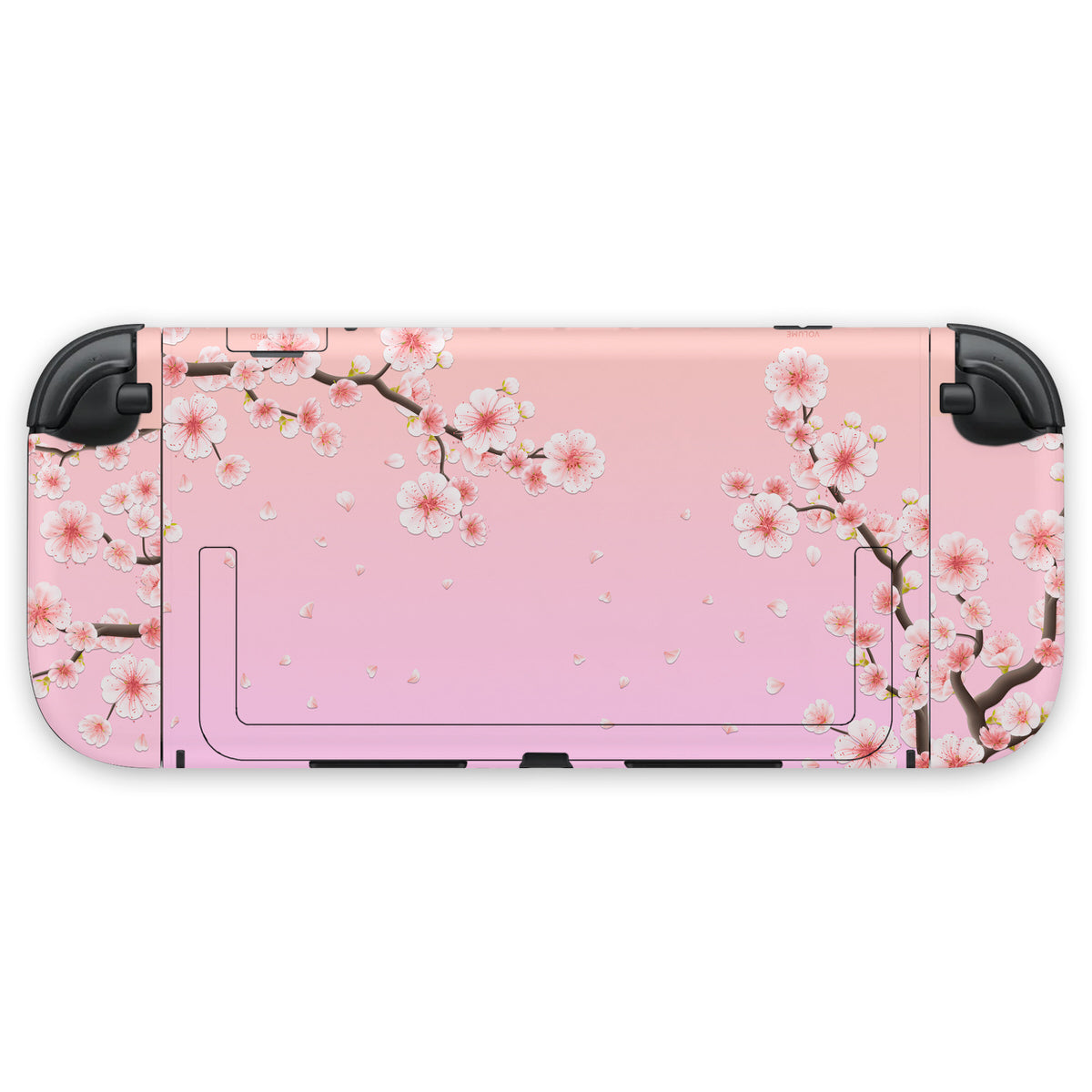 pastel cherry blossom nintendo switch 2 skin