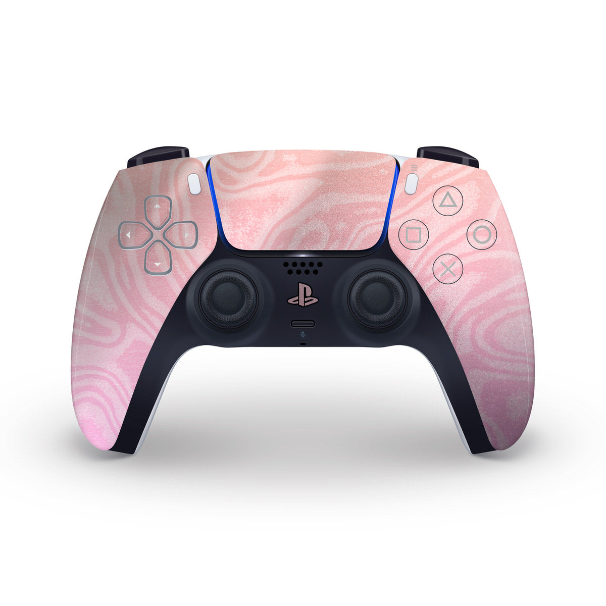 pastel damascus ps5 controller skin