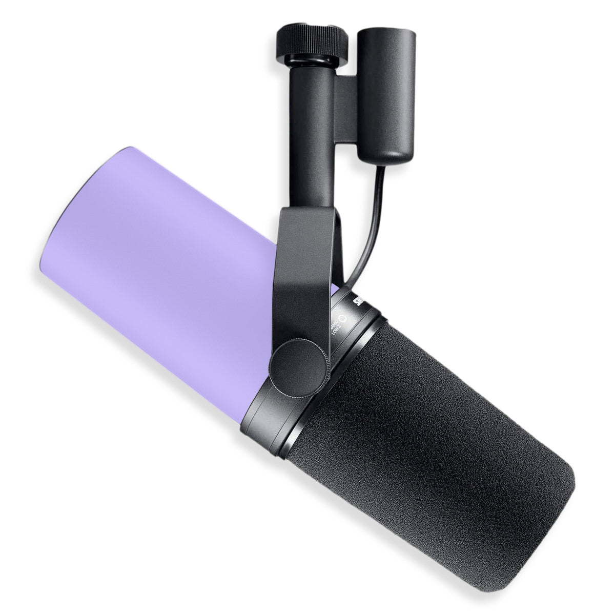 pastel lavender shure sm7b microphone skin