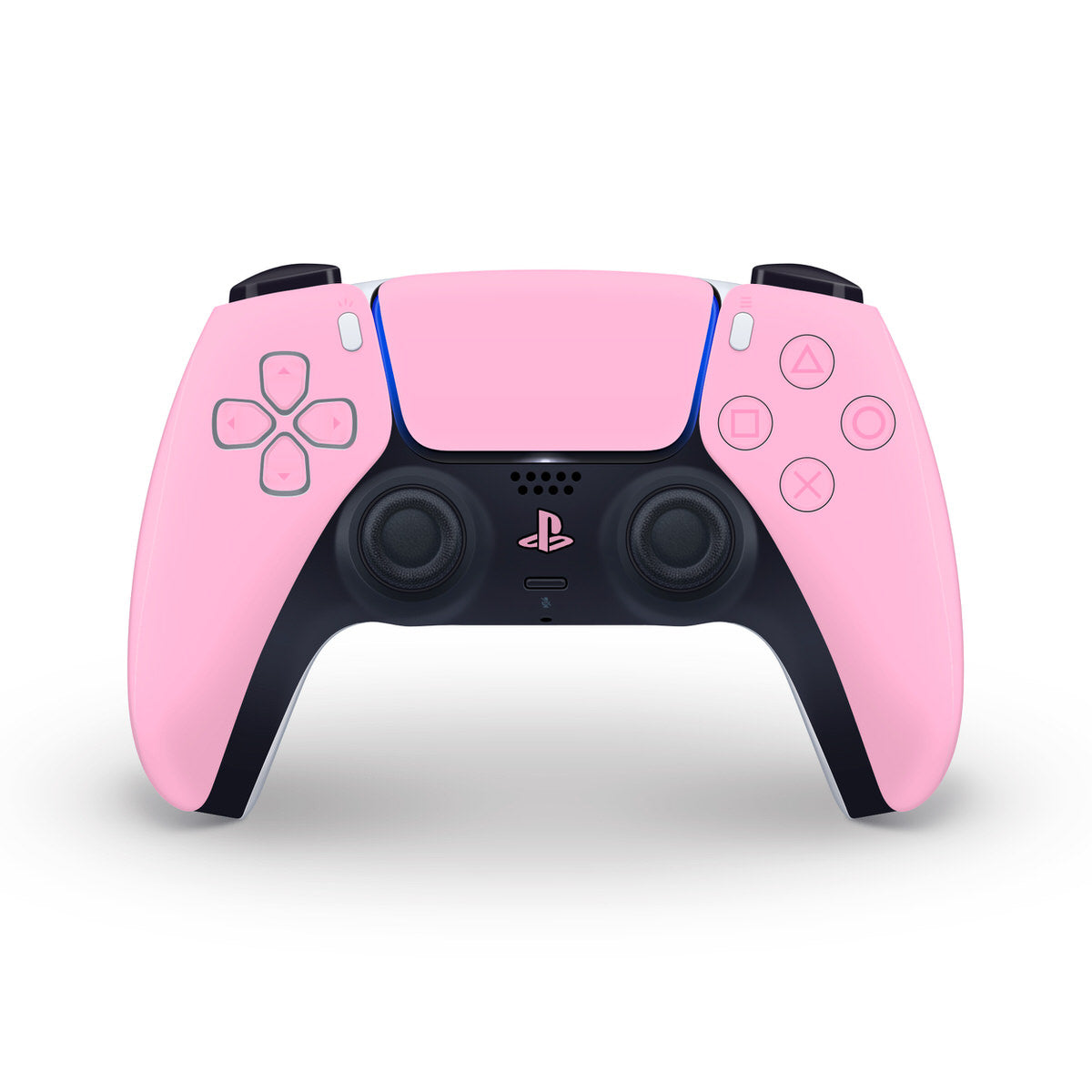 pastel pink ps5 controller skin