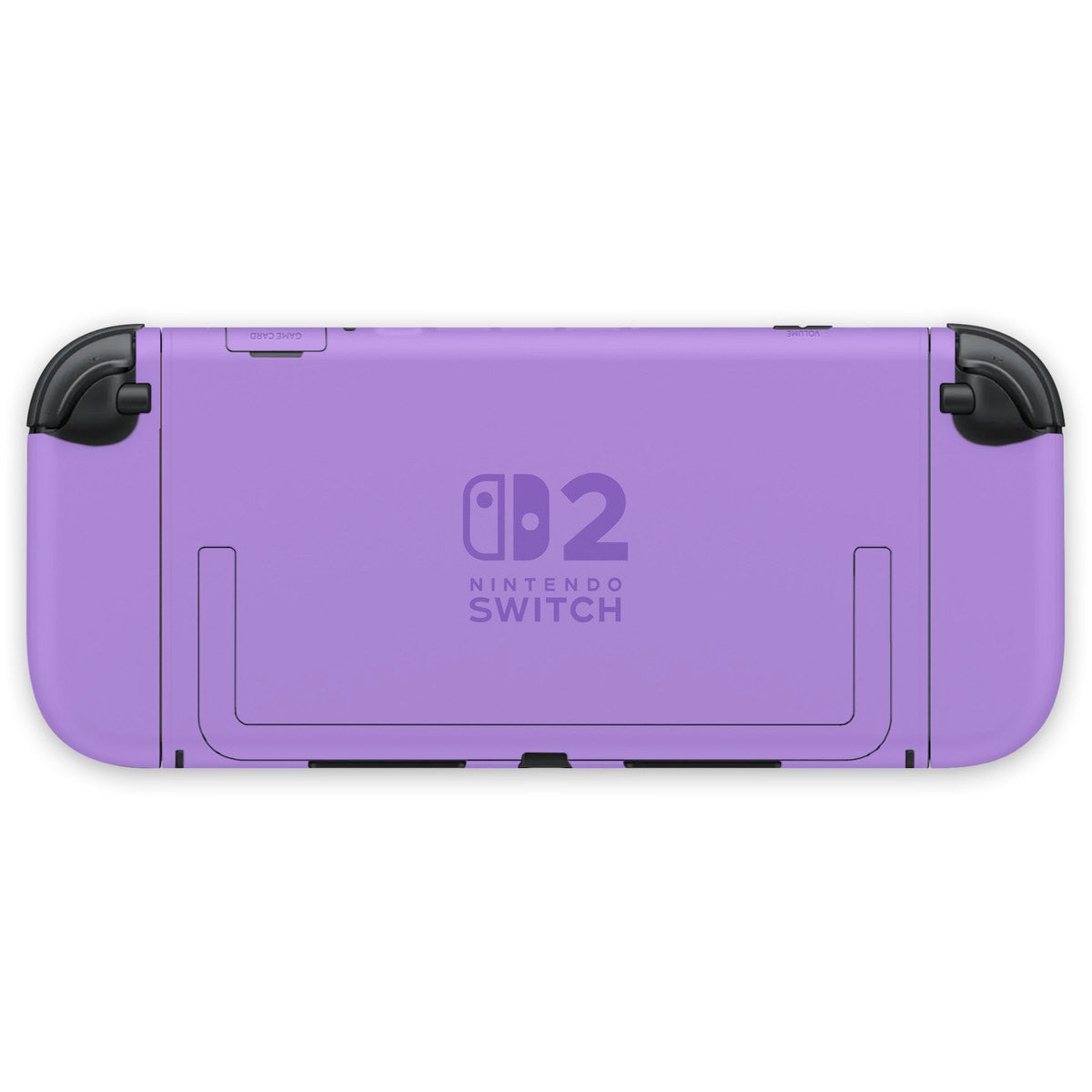 purple nintendo switch 2 console & joycon skin