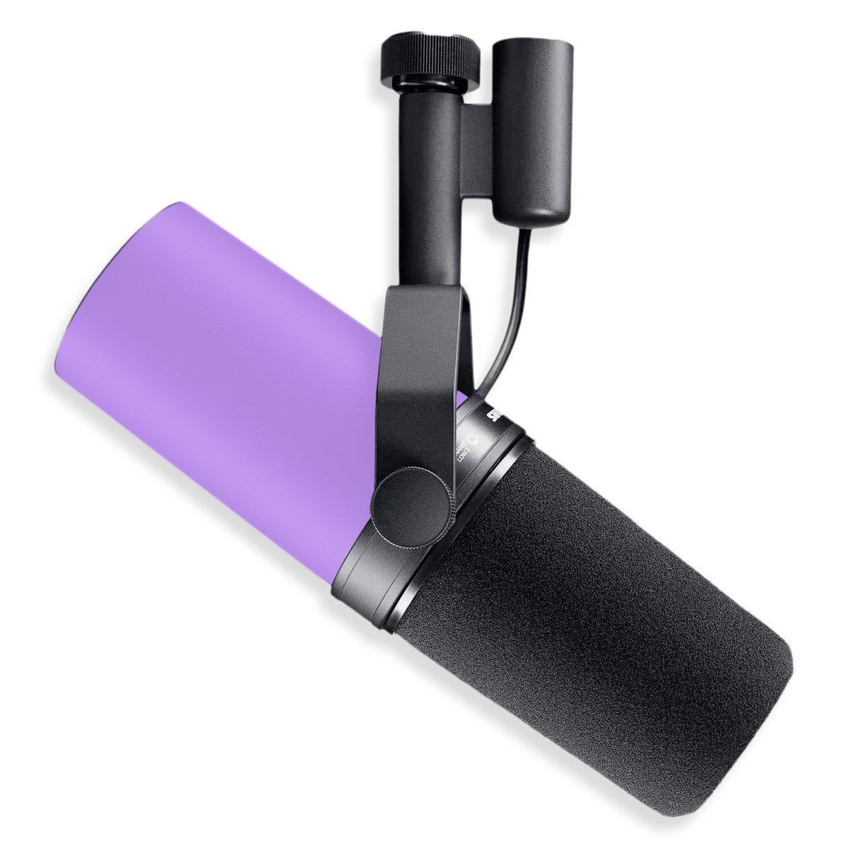 pastel purple shure sm7b microphone skin