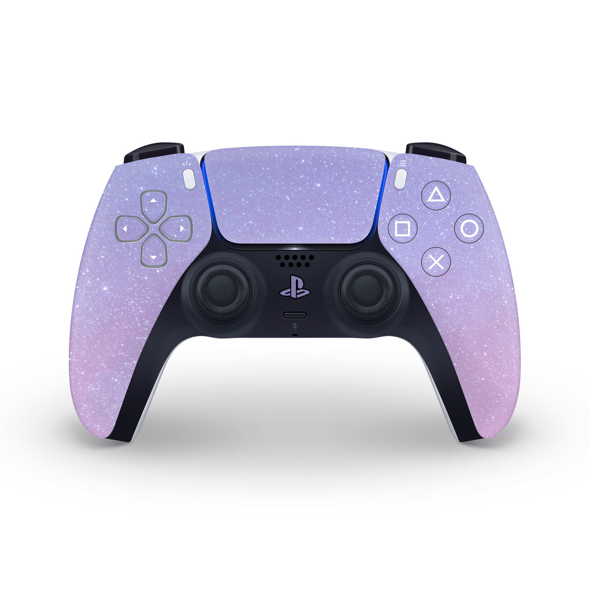 pink & purple pastel space ps5 controller skin