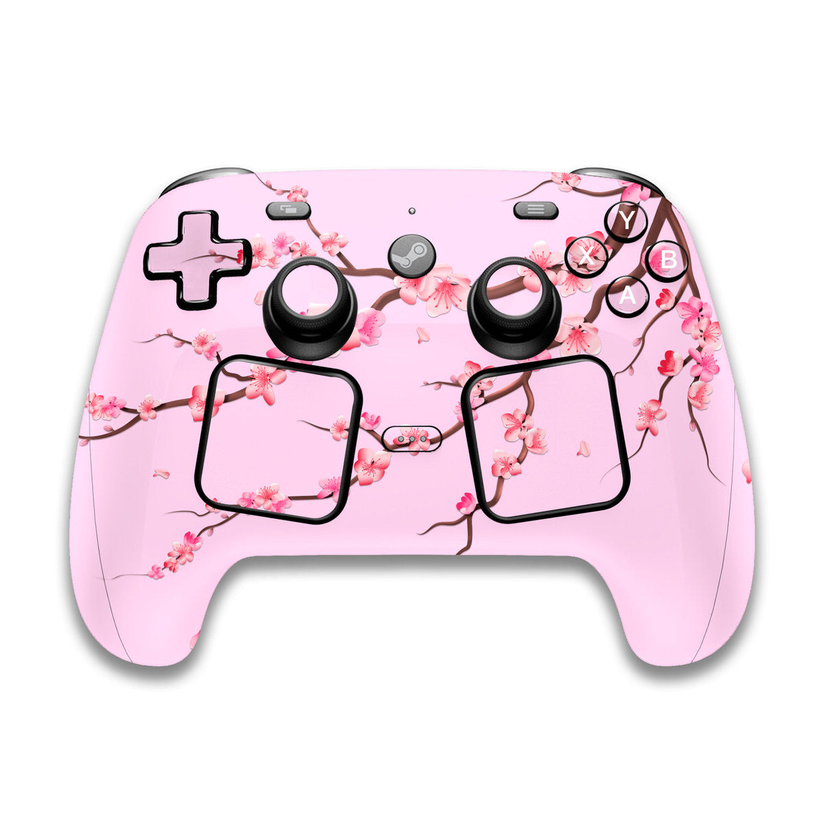 pink cherry blossom valve steam controller skin