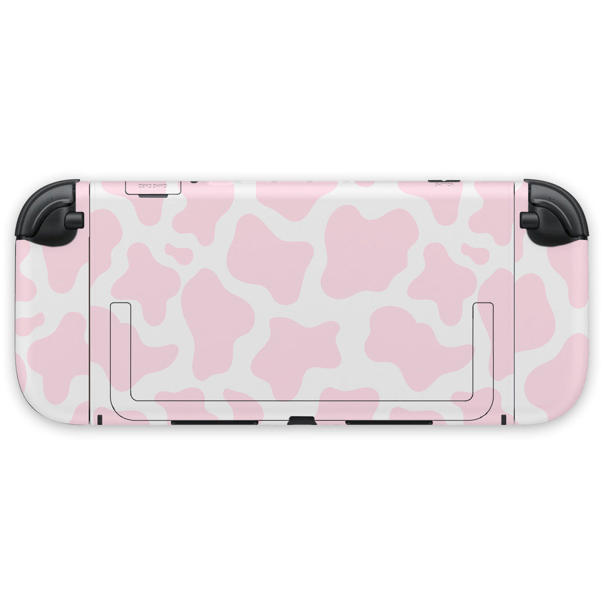 pink moo moo nintendo switch 2 console skin