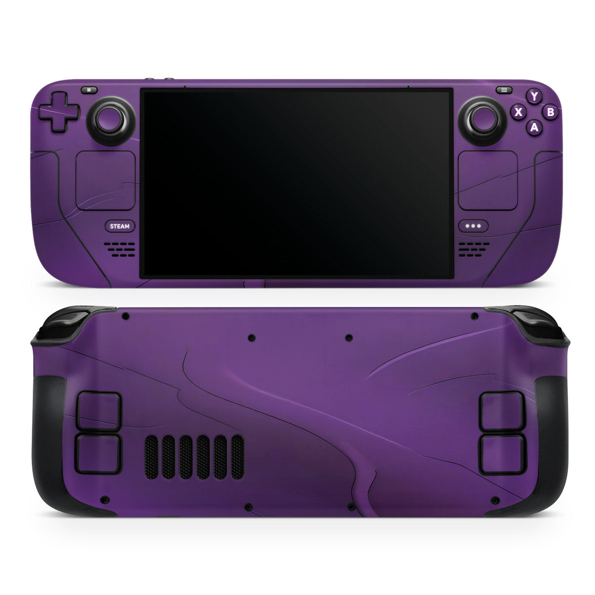 poison type steam deck oled skin